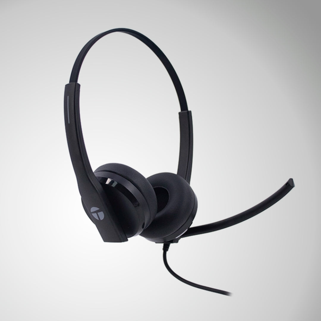 Audífonos USB TEROS TE-8039CS Negro - Achorao