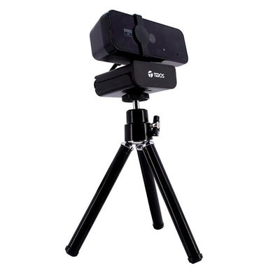 Webcam TEROS TE-9072,2K2 Micrófono Incorporado USB 2.0 - Achorao