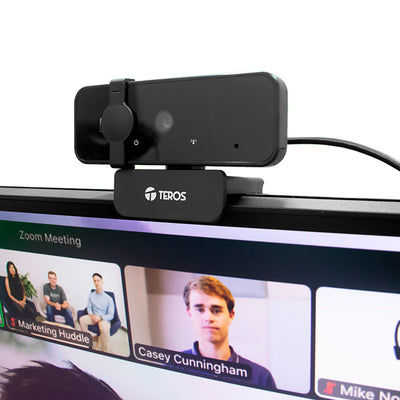 Webcam TEROS TE-9072,2K2 Micrófono Incorporado USB 2.0 - Achorao