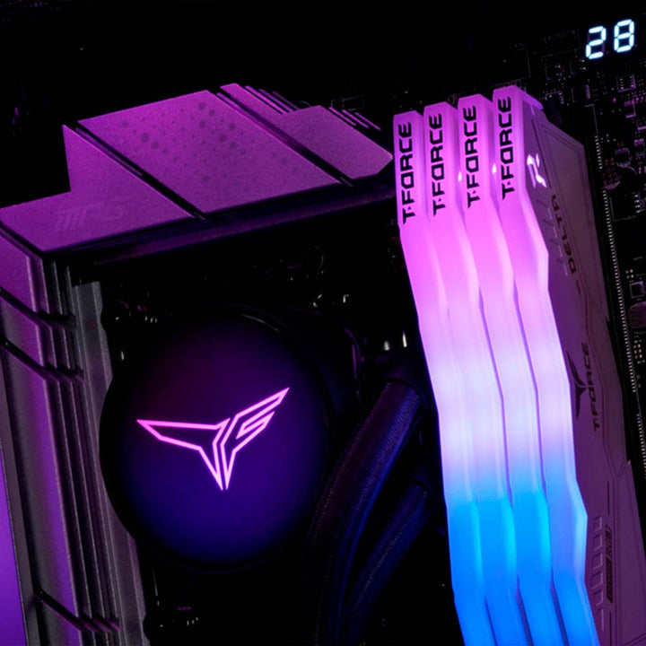 Memoria RAM TEAMGROUP T-Force DELTA RGB DDR5 16GB DDR5-5600 MHz, CL36, 1.2V - Achorao