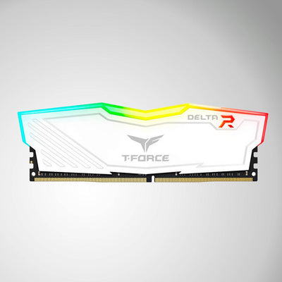 Memoria RAM TG T-Force Delta RGB White, 8GB, DDR4 3200 MHz - Achorao