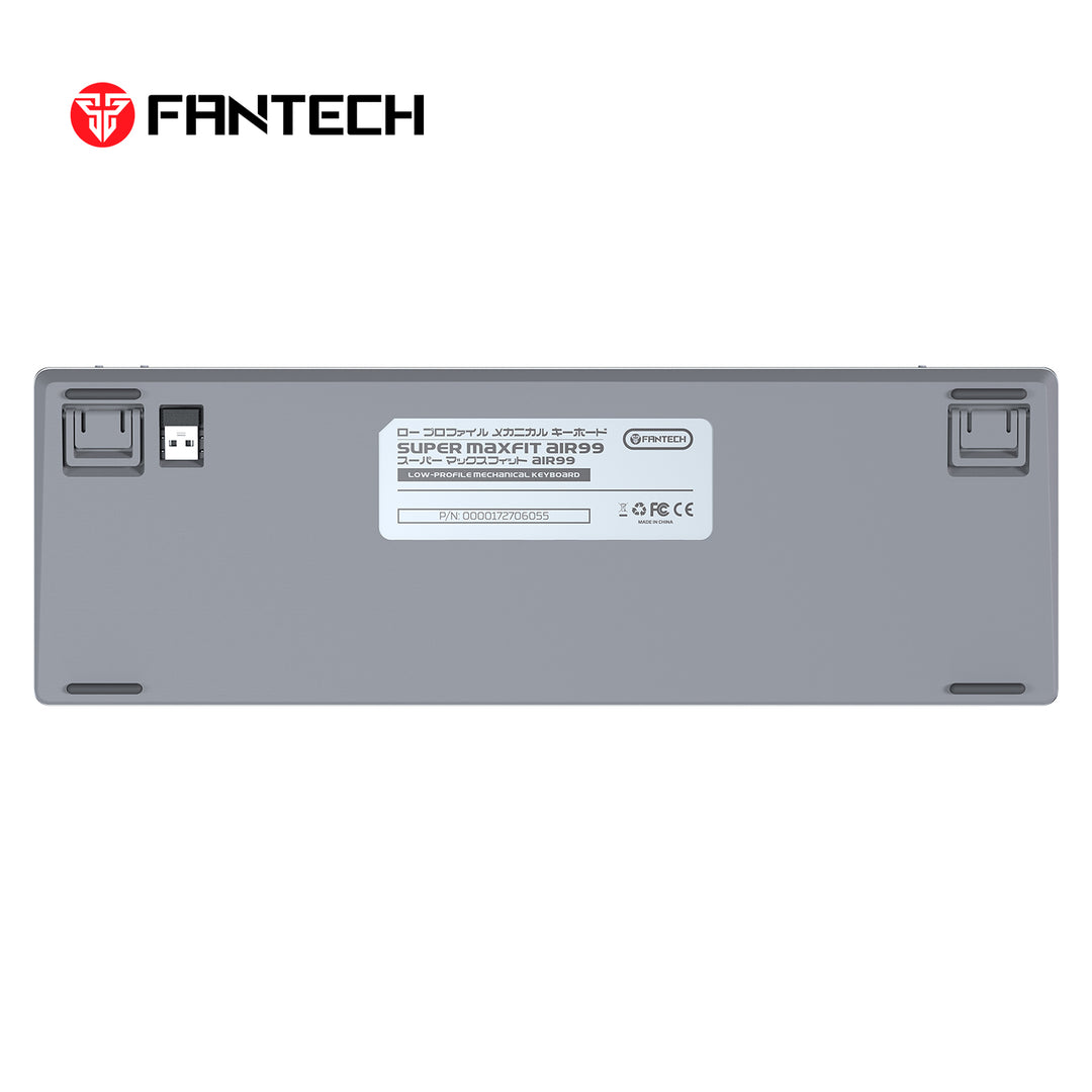 Teclado mecánico gamer FANTECH AIR99 Maxfit air, Inglés
