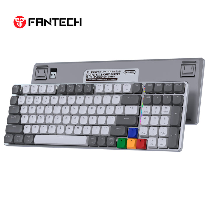 Teclado mecánico gamer FANTECH AIR99 Maxfit air, Inglés