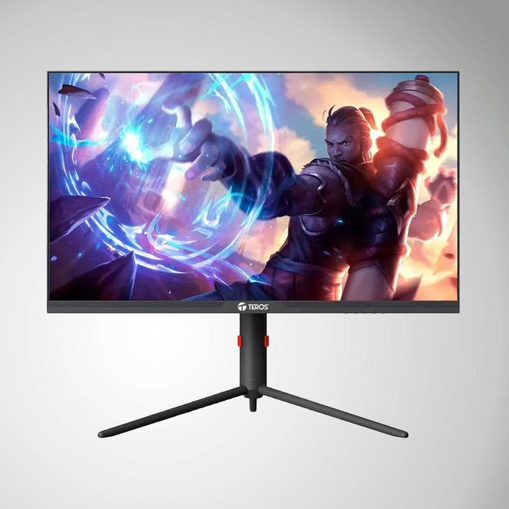 Monitor plano gaming TEROS TE-2474G, 24.5" FHD IPS, 180Hz, 1 ms, HDMI, DP, PIVOT - Achorao