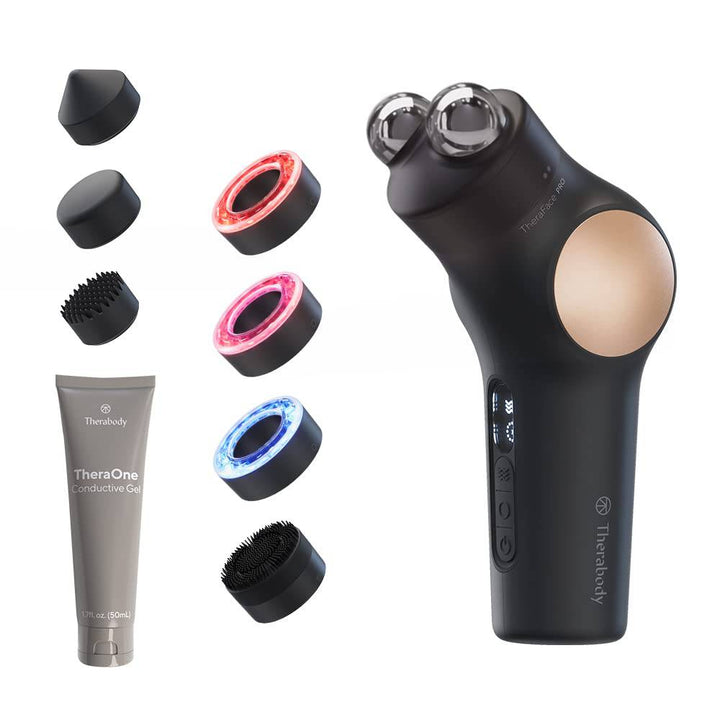 Masajeador facial Therabody Theraface Pro para terapia y cuidado de la piel - Achorao