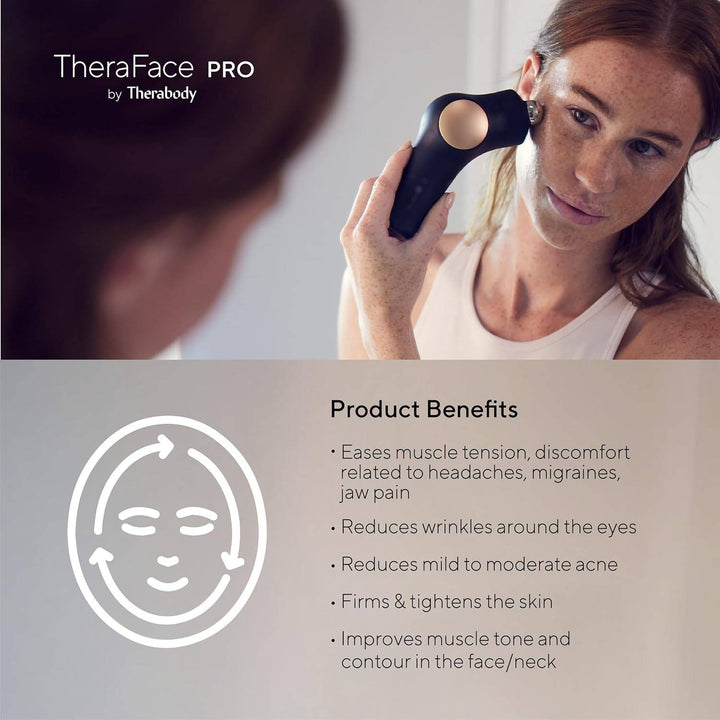 Masajeador facial Therabody Theraface Pro para terapia y cuidado de la piel - Achorao