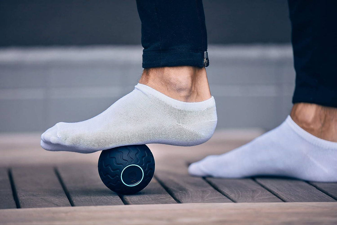 Masajeador Therabody Wave Solo bluetooth Bola de terapia portátil con frecuencias de vibración - Achorao