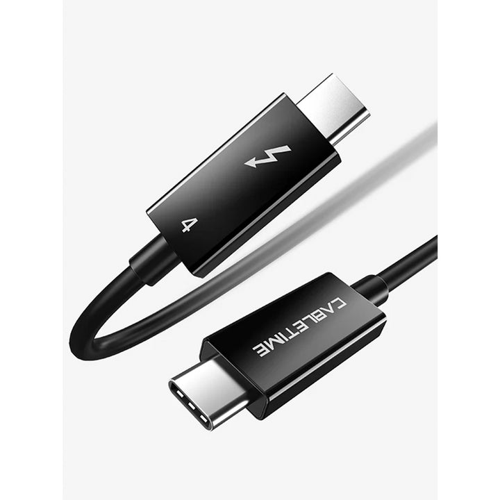 Cable USB-C Thunderbolt 4 CABLETIME | Carga Rápida PD 100W, 40 Gbps, Video 8K