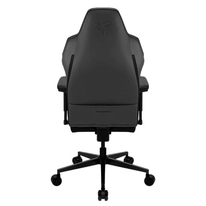 Silla gamer ThunderX3 CORE SMART en negro, con respaldo ergonómico y diseño moderno para gaming cómodo y profesional.