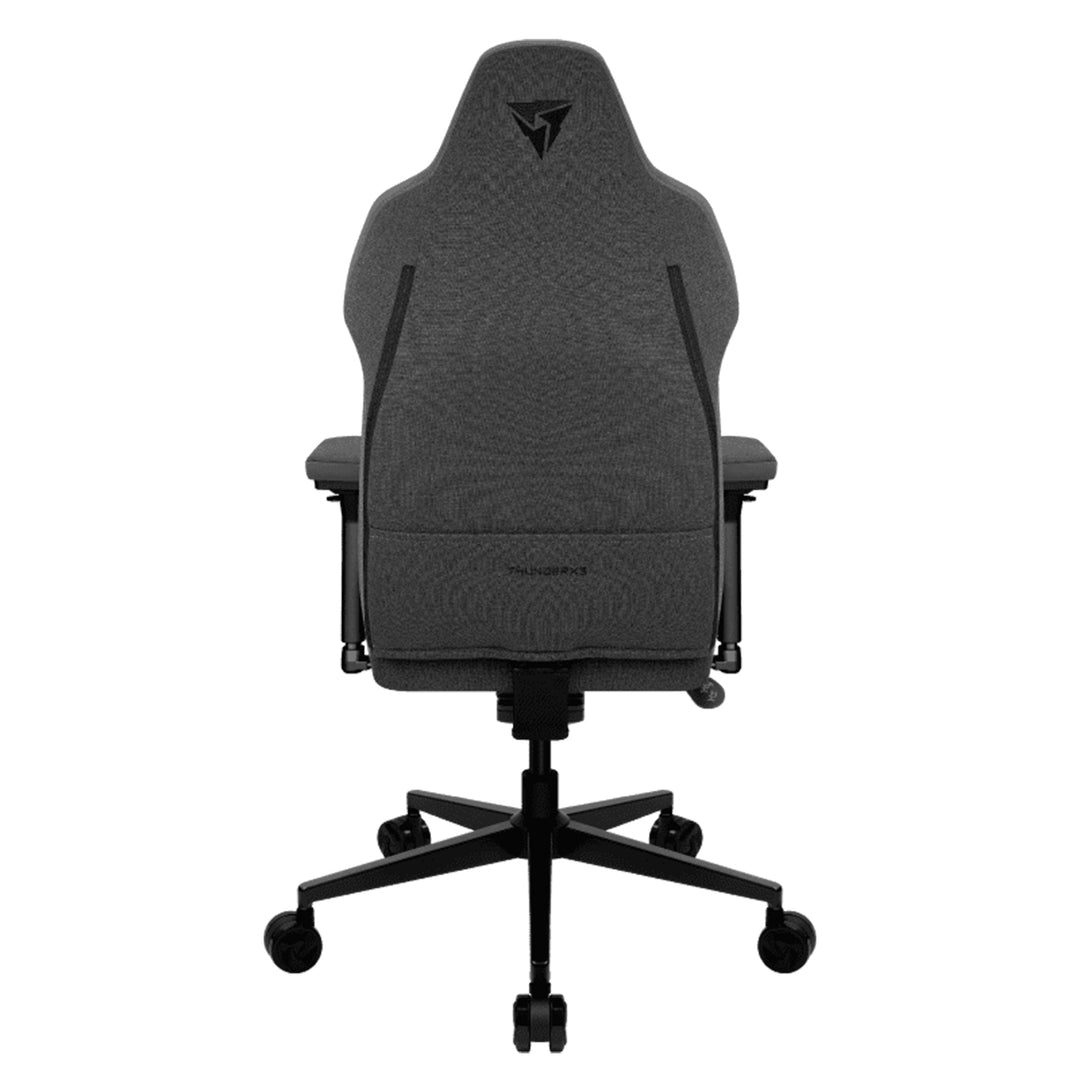 Silla gamer ThunderX3 CORE SMART en color negro, con diseño ergonómico y soporte lumbar para gaming cómodo y profesional.
