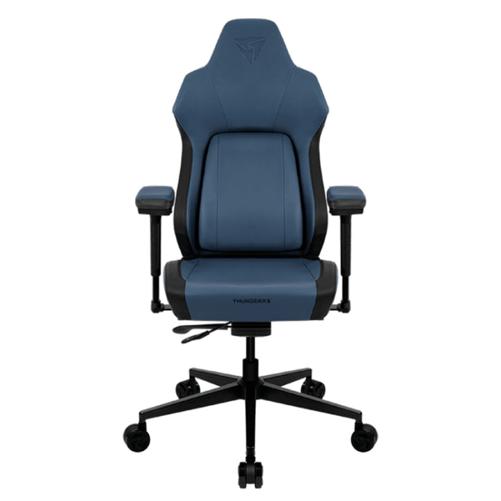 Silla gamer ThunderX3 CORE SMART en color negro con diseño moderno y ergonómico para gaming cómodo y duradero.
