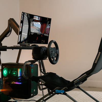 Timón Logitech RS50 Sistema para PlayStation/PC, Negro