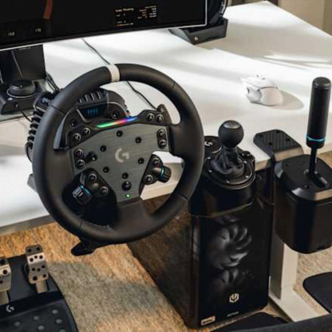 Timón Logitech RS50 Sistema para PlayStation/PC, Negro - PREVENTA - Achorao