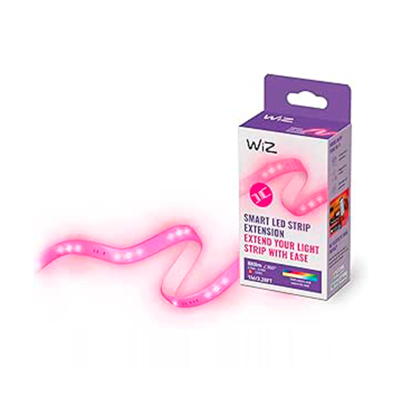 Extensión de Tira Led inteligente Wiz Color RGB 1metro 800lm WIFI - Achorao