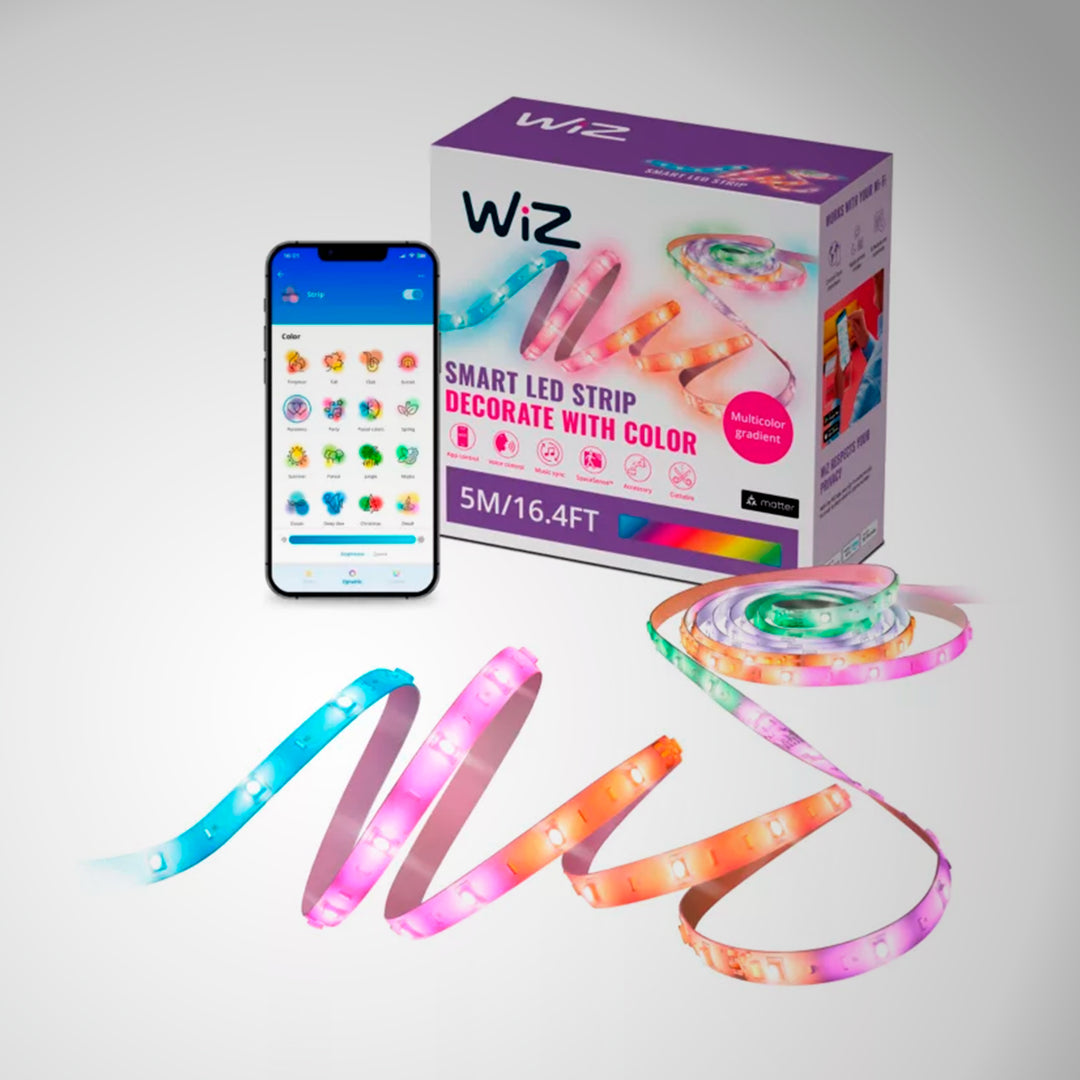Tira LED RGBIC WiZ de 5 m tipo C - Achorao