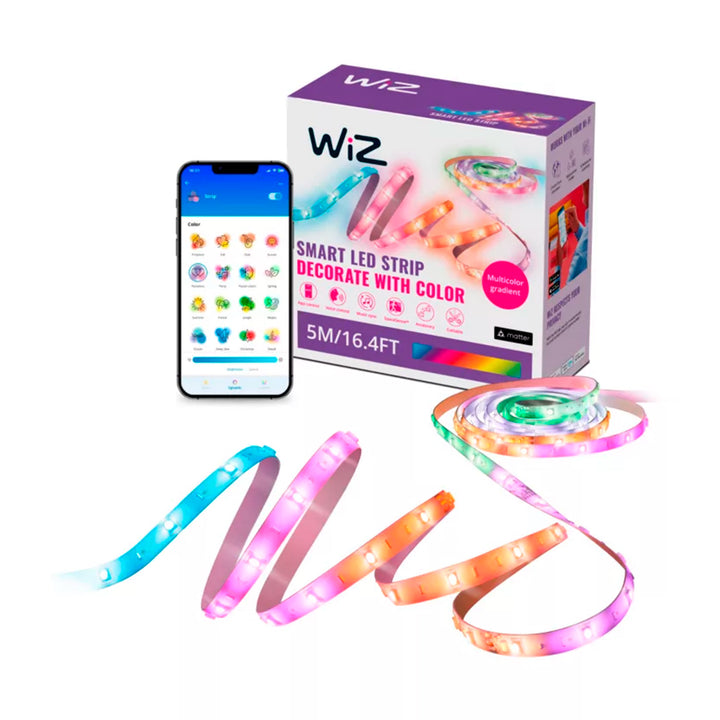 Tira LED RGBIC WiZ de 5 m tipo C - Achorao