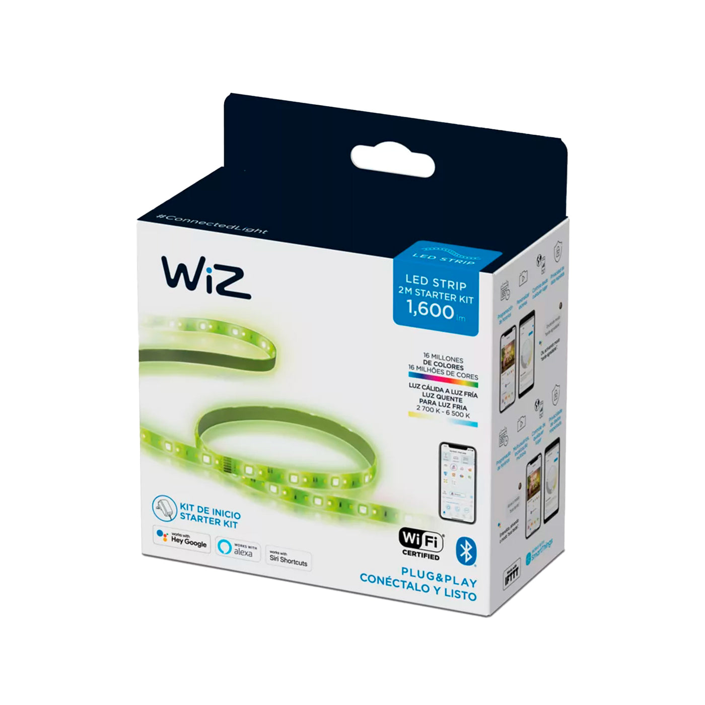 WIZ Kit de inicio de tira LED 2 m 1600lm StartKit Type-C - Achorao