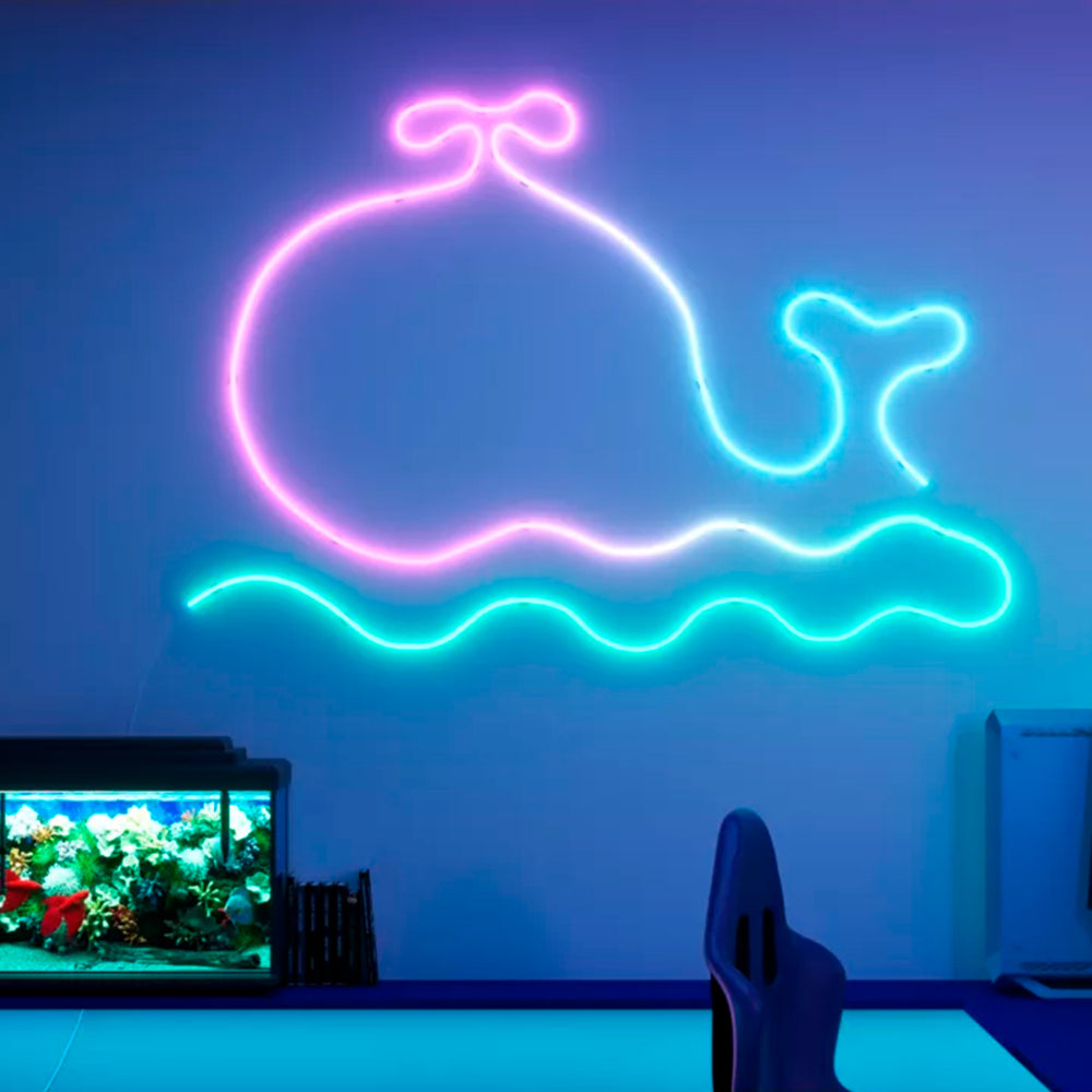 Tira LED RGBIC WiZ Neon de 5 m Tipo C - Achorao