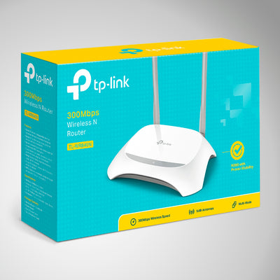TP-LINK TL-WR840N Wireless router - 4-port switch - 802.11 - Achorao