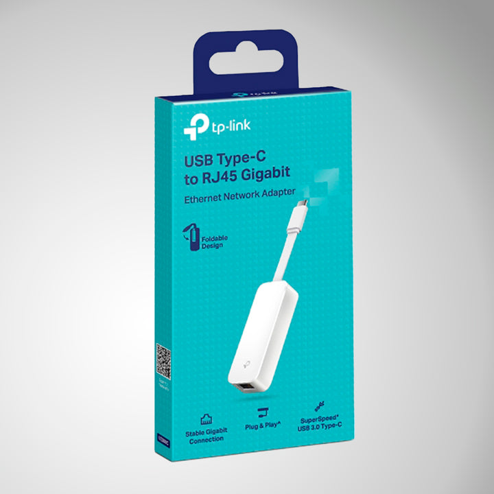 Adaptador de Red Tp-Link UE300C USB-C a RJ45 PlugNplay - Achorao