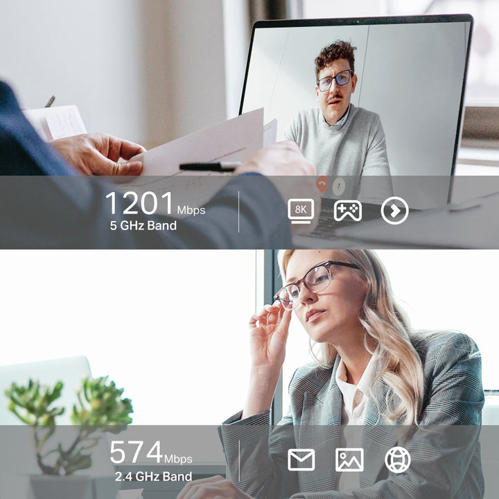 Adaptador USB de Wi-fi Tp Link Archer TX20UH AX1800 Wifi 6 - Achorao