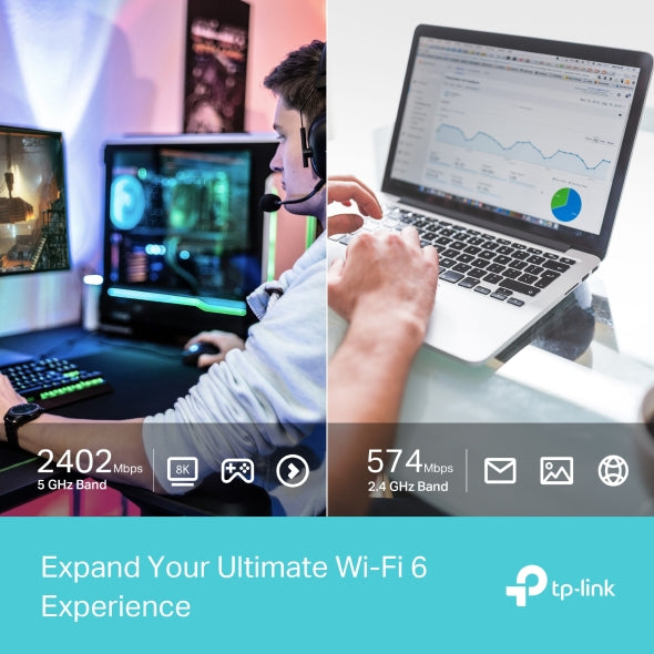 Adaptador Wi-Fi 6 TP-LINK ARCHER TX50UH USB AX3000 High Gain Dual Band - Achorao