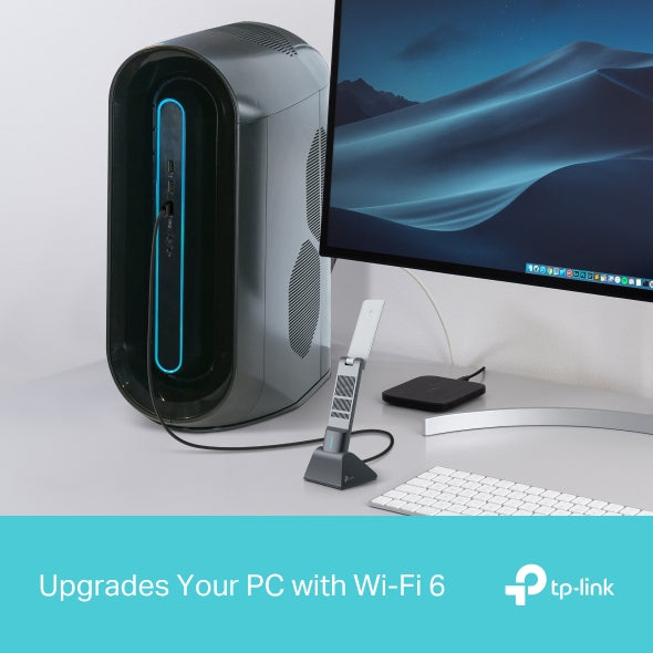 Adaptador Wi-Fi 6 TP-LINK ARCHER TX50UH USB AX3000 High Gain Dual Band - Achorao