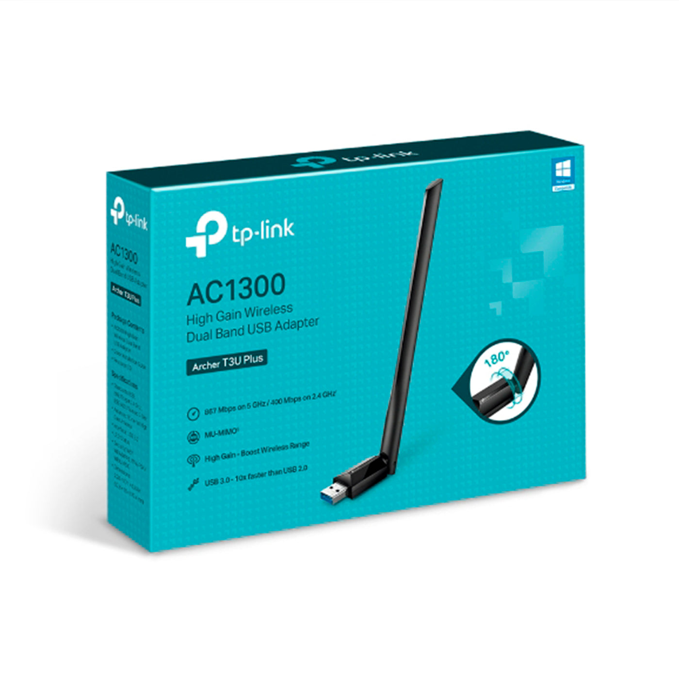 Tp-link Archer T3U Plus AC1300 High Gain Wireless Dual - Achorao