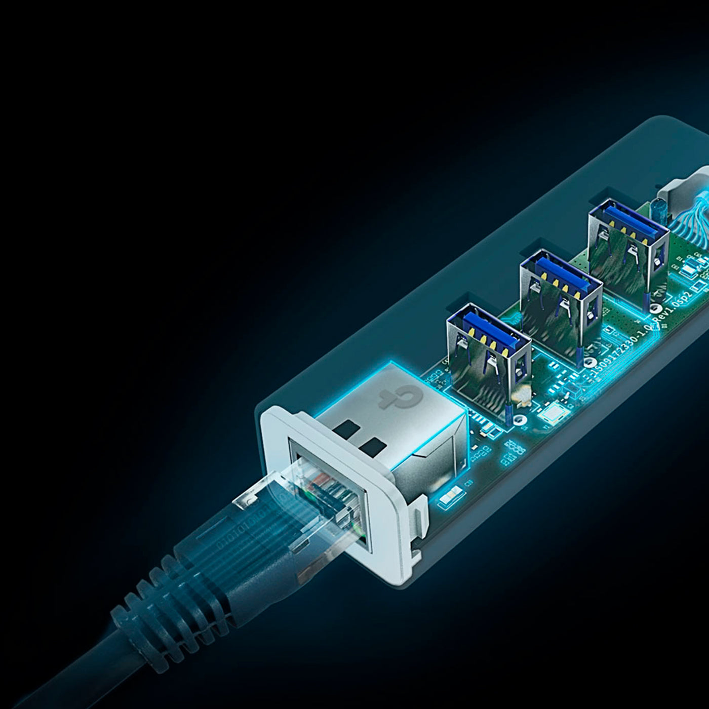 Tp-link UE330 USB 3.0 a Gigabit Ethernet Network Adaptador - Achorao