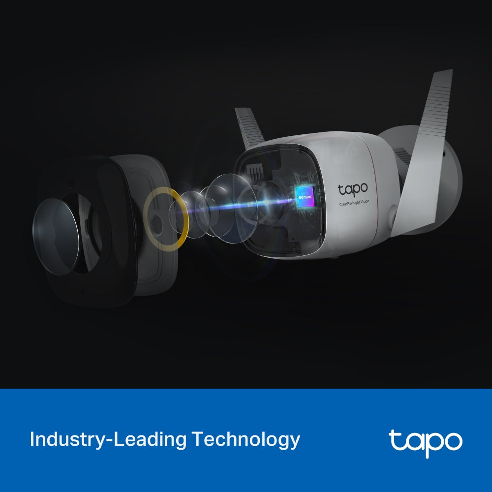 Cámara de seguridad Tp Link ColorPro Night Tapo C325WB - Achorao