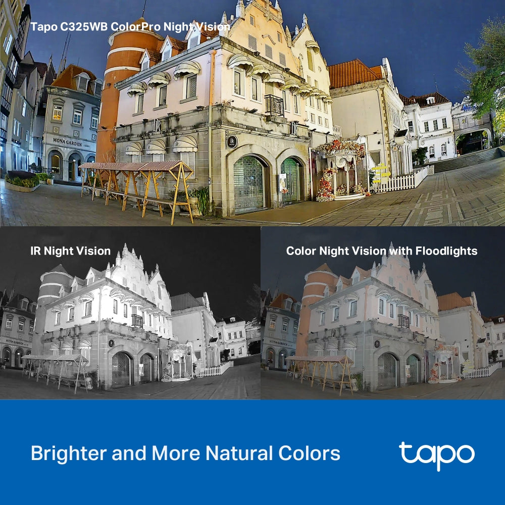 Cámara de seguridad Tp Link ColorPro Night Tapo C325WB - Achorao