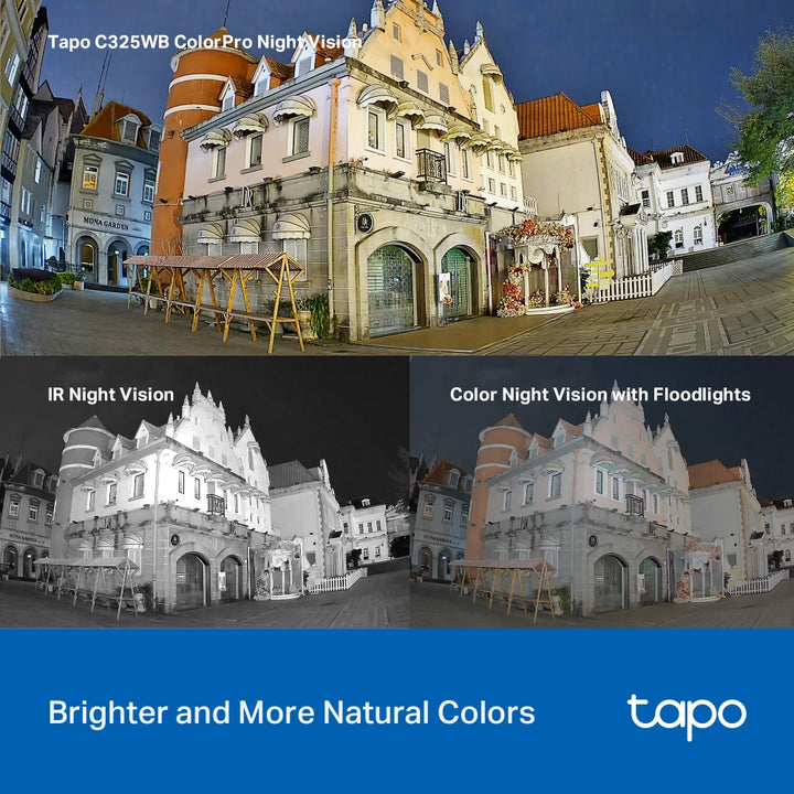 Cámara de seguridad Tp Link ColorPro Night Tapo C325WB - Achorao