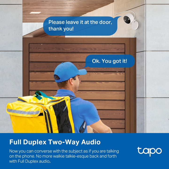 Cámara de seguridad Tp Link Tapo C120 Indoor/Outdoor Home Security - Achorao