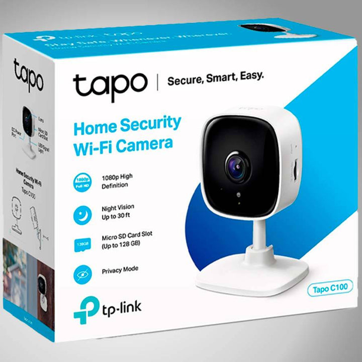 Cámara Tapo C100 Wi-Fi de Seguridad para Casa(P163B) - Achorao