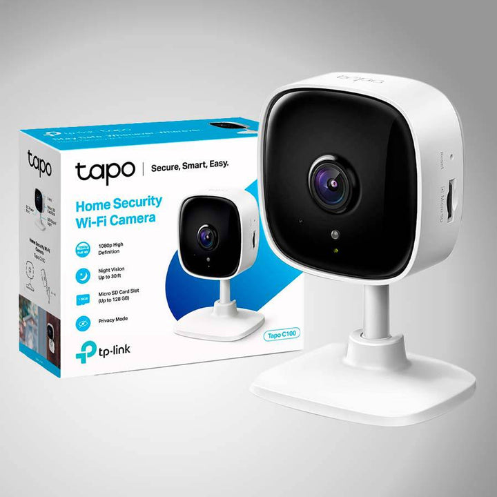 Cámara Tapo C100 Wi-Fi de Seguridad para Casa(P163B) - Achorao