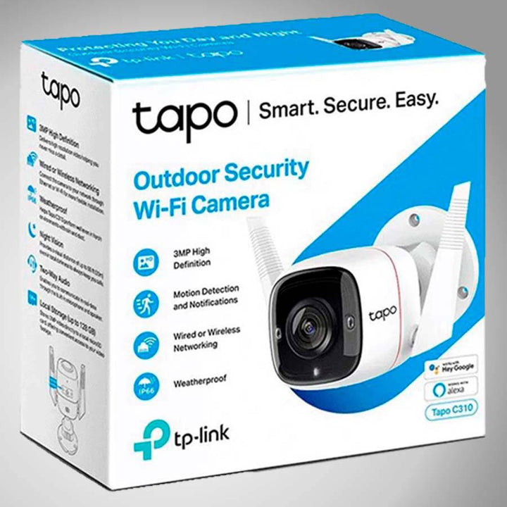Cámara Tapo C310 Wi-Fi de Seguridad para Casa(P163B) - Achorao
