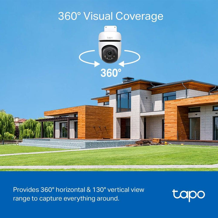 Cámara Tapo C510W WiFi de seguridad con giro/inclinación para exteriores - Achorao