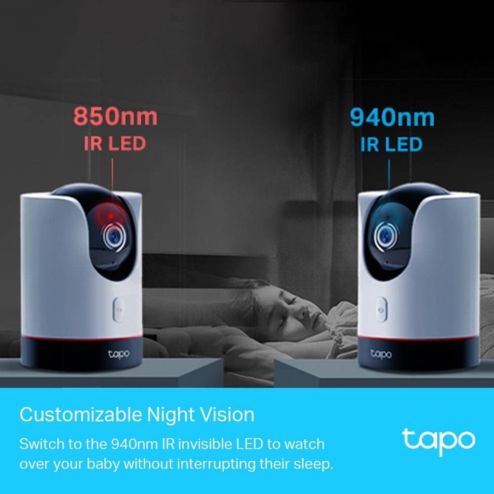 Tp-Link Cámara Tapo C225 Pan/Tilt AI Home Security Wi-fi(P163B) - Achorao