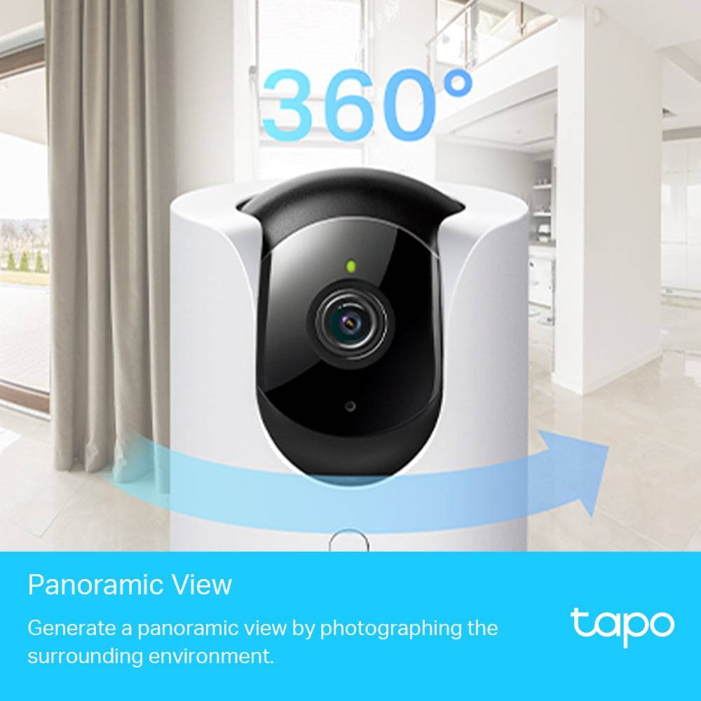Tp-Link Cámara Tapo C225 Pan/Tilt AI Home Security Wi-fi(P163B) - Achorao