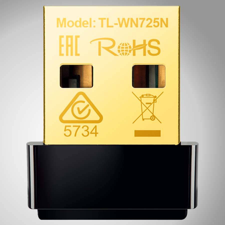 Adaptador Wifi nano Tp-link Tl-wn725n 150 Mbps - Achorao