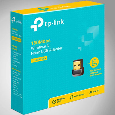 Adaptador Wifi nano Tp-link Tl-wn725n 150 Mbps - Achorao