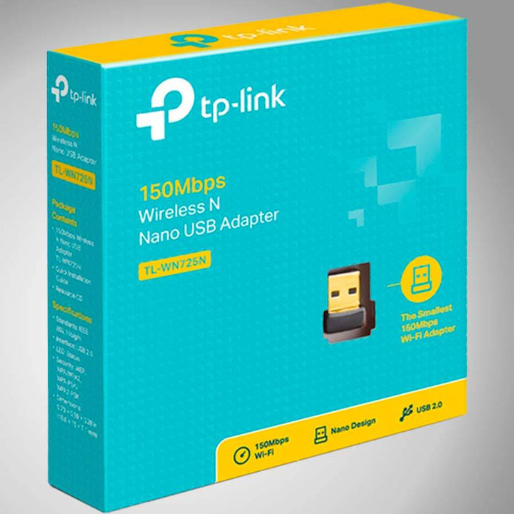 Adaptador Wifi nano Tp-link Tl-wn725n 150 Mbps - Achorao