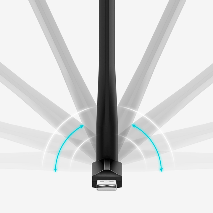 Adaptador Wifi Usb Tp-link Archer T2u Plus Ac600 Dual band - Achorao