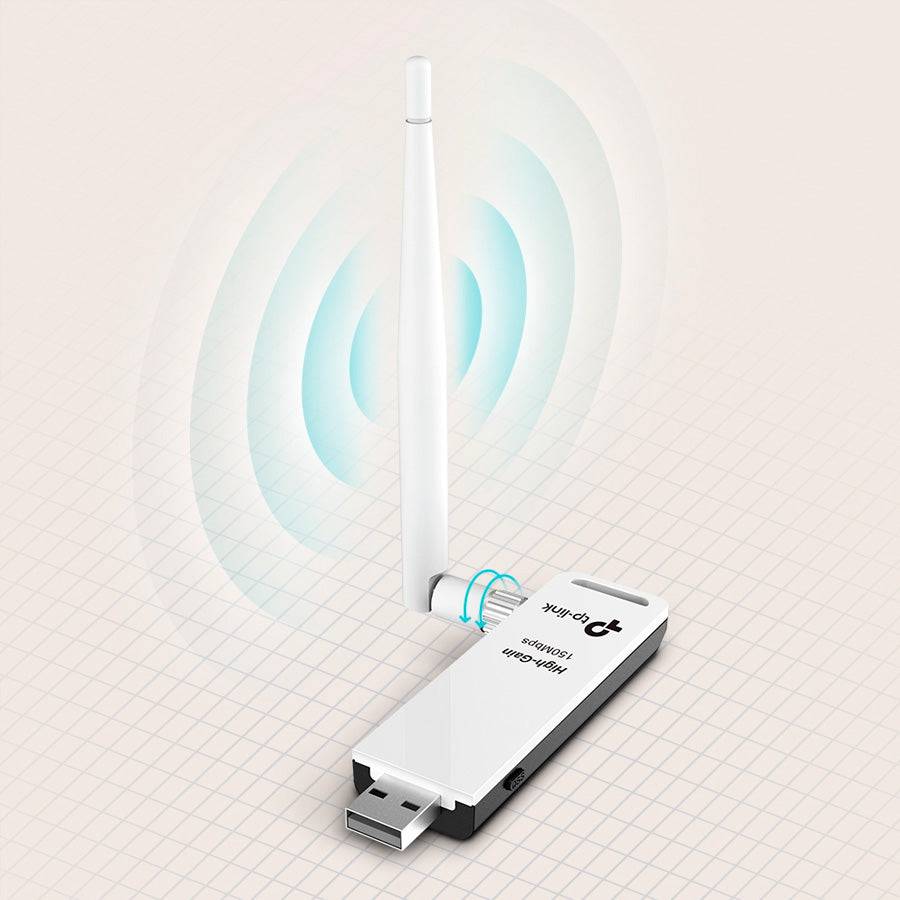 Adaptador Wifi Usb TP-link Tl-wn722n 150mbps - Achorao