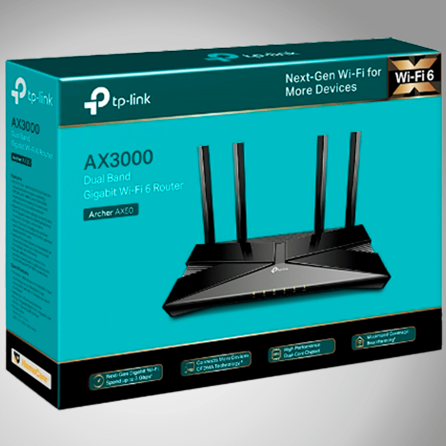 Router Tp-link Archer Ax50 Dual Band Gigabit Wi-fi 6 Ax3000 - Achorao