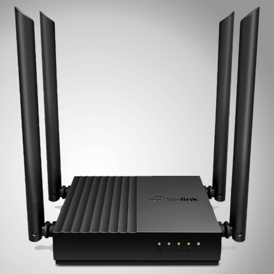 Router Tp-link Archer C64 Dual Band Gigabit Ac1200 - Achorao