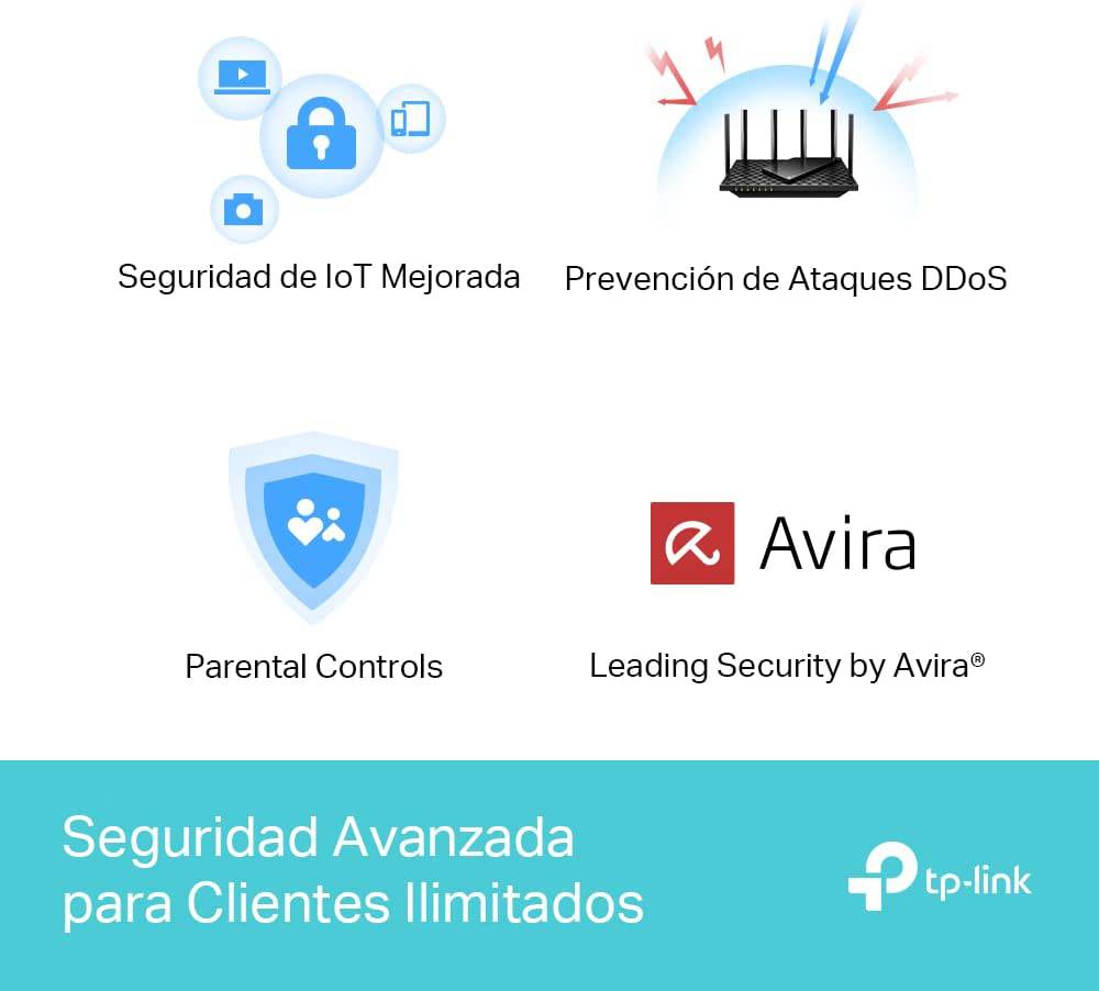 TP Link Archer AX73 Router AX5400 Wi-Fi 6 hasta 5,4Gbps - Achorao