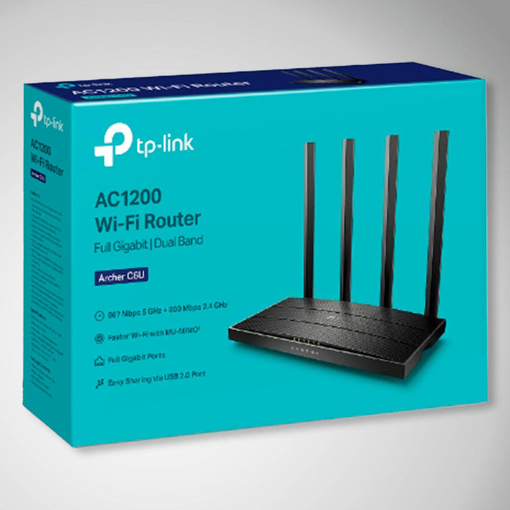 Tp-link Archer C6U AC1200 Dual-Band Wi-fi Router - Achorao