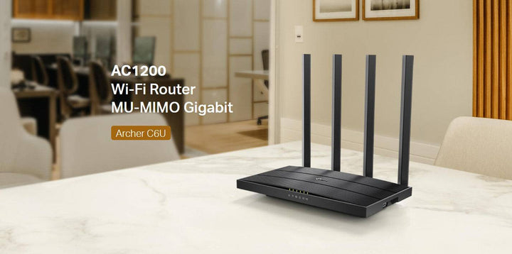 Tp-link Archer C6U AC1200 Dual-Band Wi-fi Router - Achorao