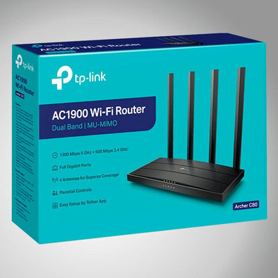 TP Link Archer C80 Router AC1900 WiFi de Doble Banda - Achorao